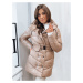 Women's quilted winter coat BLOOM camel Dstreet