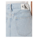 Calvin Klein Jeans Džínsová sukňa J20J222828 Modrá Slim Fit