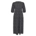 Threadbare Letné šaty 'Finn'  čierna / biela