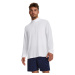 Tričko Under Armour Seamless Stride 1/4 Zip White