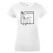 Dámské tričko pre milovníkov psov s potlačou Weimarský stavač - skvelý darček
