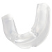 Chránič zubov FH100 L na pozemný hokej pri nízkej intenzite priesvitný