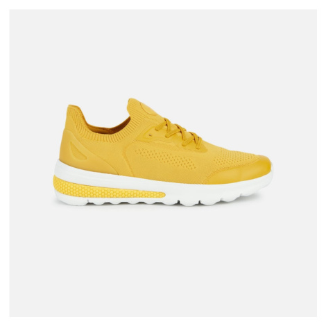 Yellow men's sneakers Geox Spherica Actif - Men