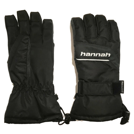 Hannah Brion Pánske lyžiarske rukavice 10039251HHX anthracite/black mel
