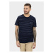 Tričko Camel Active Henley 1/2 Arm Blue