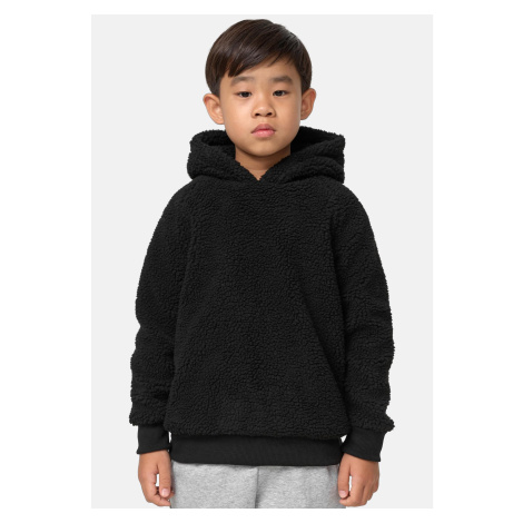 Boys' Sherpa Hoody Black Urban Classics