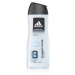 Adidas Dynamic Pulse sprchový gél na tvár, telo a vlasy 3v1