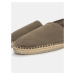 Pull&Bear Espadrilky  tmavobéžová