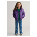 BUNDA GANT SHINY LIGHT PADDED DOWN JACKET PANSY PURPLE