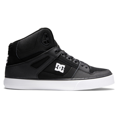 DC Shoes Pure High Top WC Black/Black/White - Pánske - Tenisky DC Shoes - Čierne - ADYS400043-BL