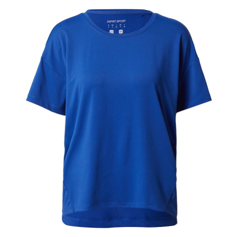 ESPRIT Funkčné tričko  kráľovská modrá