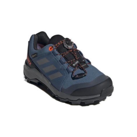 Chlapčenská nízka turistická obuv ADIDAS Terrex GTX Jr wonder steel grey three impact orange