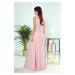 Elegantné ružové maxi šaty DANIELE 299-2