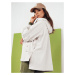 Women's transitional jacket BELART white Dstreet