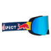 Lyžiarske okuliare RED BULL SPECT SOAR-11BL3, dark blue dusk blue snow - red with ice blue mirro