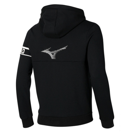 Mizuno Pánska športová mikina so zipsom, čierna, veľ. L 93984-l