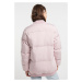 MYMO Zimná bunda  ružová / svetlofialová / biela