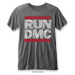 Run-DMC tričko DMC Logo Šedá