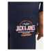 Jack&Jones Junior Teplákové nohavice Logo 12258850 Tmavomodrá Slim Fit