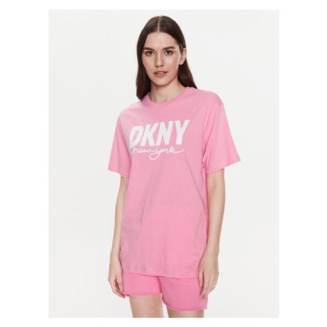 DKNY Sport Tričko DP3T9323 Ružová Classic Fit