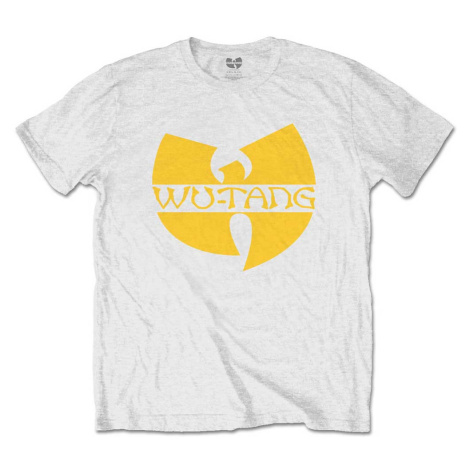 Wu-Tang Clan tričko Logo Biela