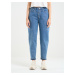 Big Star Woman's Tapered Trousers Denim 190083 Light Denim-244