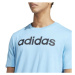 adidas ESSENTIALS SINGLE JERSEY LINEAR Pánske tričko, svetlomodrá, veľkosť