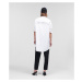 Košeľa Karl Lagerfeld Tunic Logo Shirt Biela