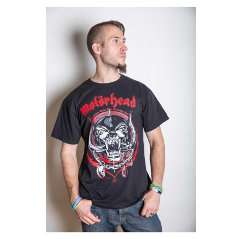 Motörhead tričko Lightning Wreath Čierna