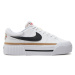 Nike Sneakersy Court Legacy Lift DM7590 100 Biela