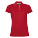 SOĽS Performer Women Dámske funkčné polo tričko SL01179 Red