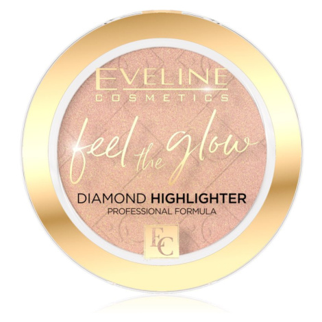 Eveline Cosmetics Feel The Glow rozjasňovač odtieň 02 Beach Glow
