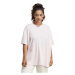 adidas BLUV Q1 BF T INC Dámske tričko plus size, ružová, veľkosť