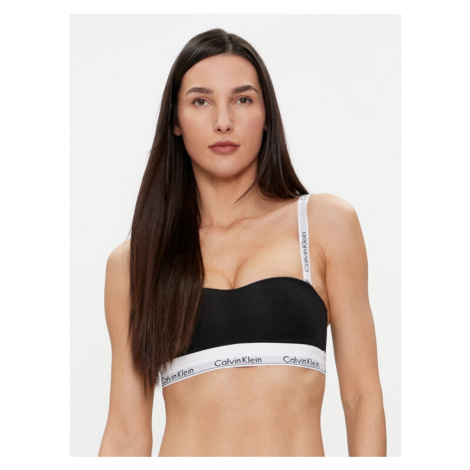 Calvin Klein Underwear Podprsenka bez kostíc 000QF7628E Čierna