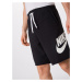 Nike Sportswear Nohavice  biela / čierna
