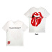 The Rolling Stones tričko Hackney Diamonds Lick Biela
