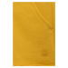 Detské bavlnené šortky United Colors of Benetton žltá farba, jednofarebné, nastaviteľný pás