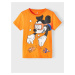 Oranžové chlapčenské tričko name it Mickey