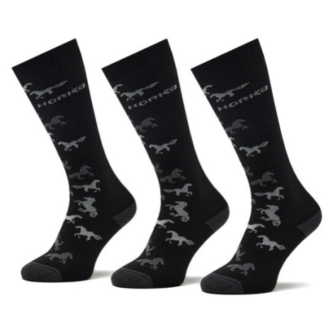 Horka Ponožky Vysoké Unisex Riding Socks 145450-0000-0203 Čierna