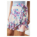 Trendyol Lilac Ruffled Lace Detailed Skirt