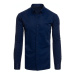 Men's Plain Navy Blue Dstreet Shirt