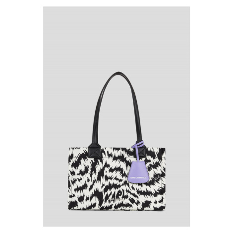 Kabelka Karl Lagerfeld K/Skuare Md Tote Zebra Black/White