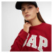 Mikina GAP Crewneck Heritage Logo Sweatshirt Sled