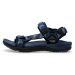 Detské junior sandále HJL22-JSAM001 Modrá s čiernou - 4F modrá/černá