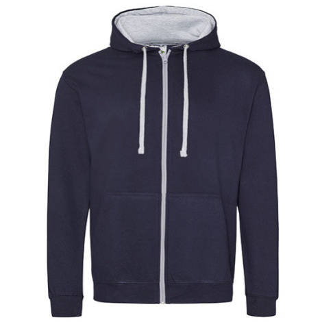 Just Hoods Dámska mikina na zips JH053 New French Navy