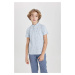 DEFACTO Boy Crew Neck Pique Short Sleeve Polo T-Shirt