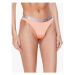 Emporio Armani Underwear Súprava 2 kusov stringových nohavičiek 163333 3R235 02662 Oranžová