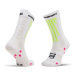 Compressport Ponožky Vysoké Unisex Aero XU00054B Biela