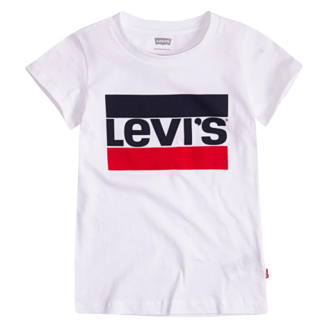 Levis  SPORTSWEAR LOGO TEE  Tričká s krátkym rukávom Biela Levi´s