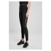 Women's Leggings Flock Lace Stripe - Black